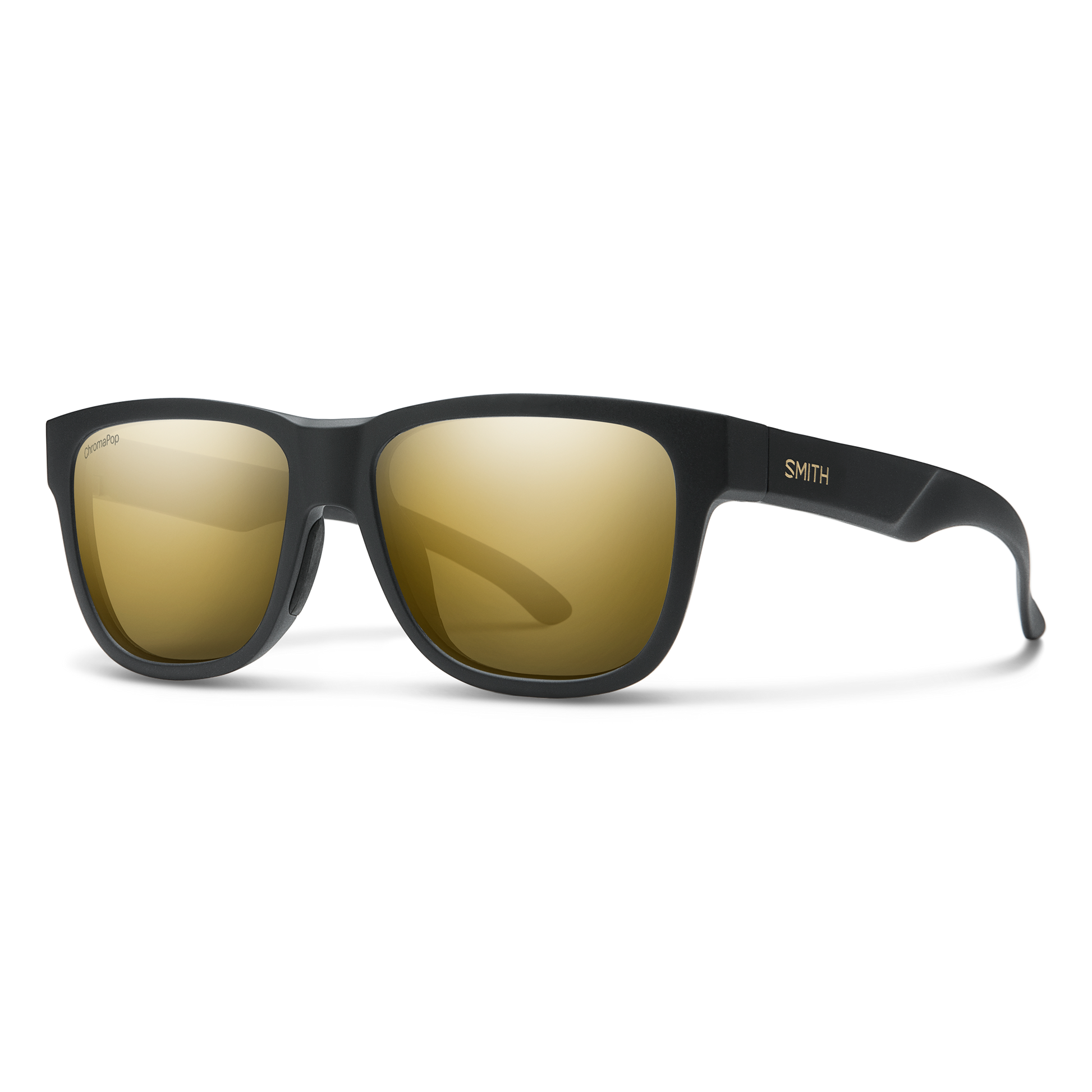 Lowdown Slim 2, Sunglasses + Matte Black | ChromaPop Glass Polarized Black