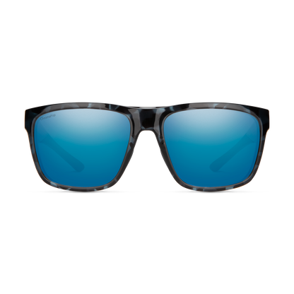 Barra - Past Season, Matte Black | ChromaPop Glass Polarized Blue Mirror