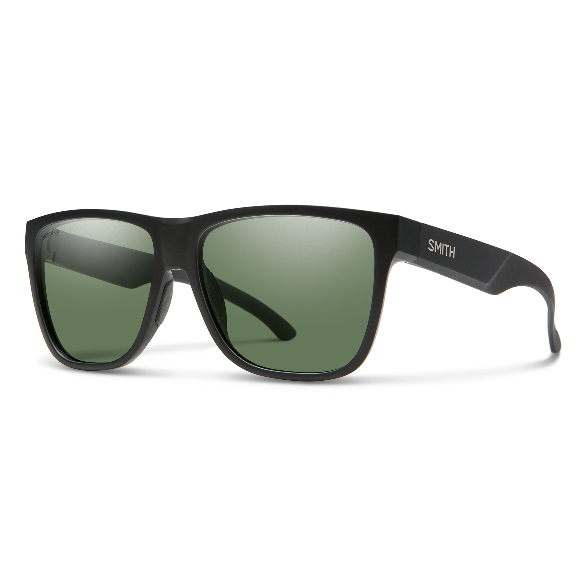 Lowdown XL 2, Sunglasses + Matte Black | ChromaPop Photochromic Brown