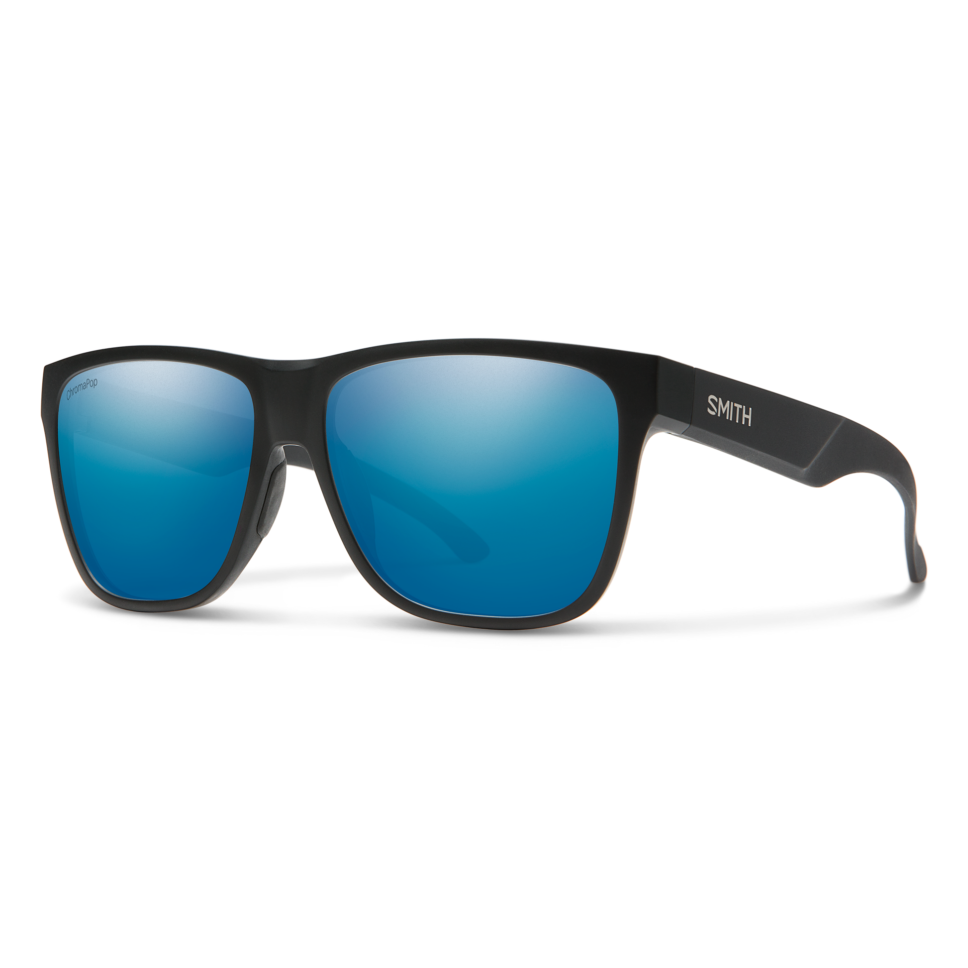 Lowdown XL 2, Sunglasses + Matte Black | ChromaPop Photochromic Brown
