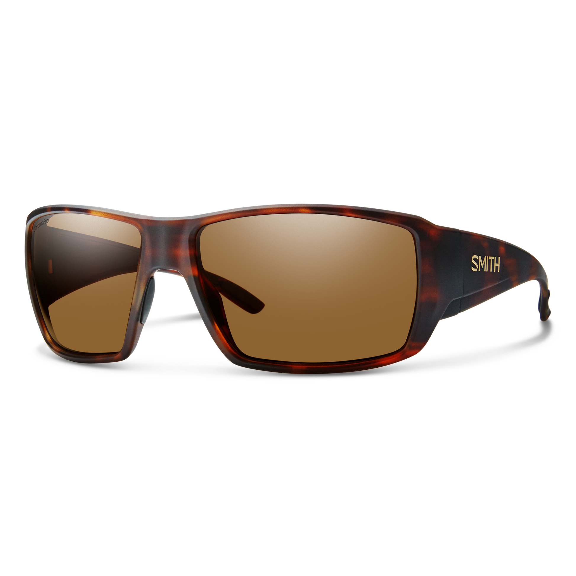 Guide's Choice, Sunglasses + Matte Black  | ChromaPop Glass Polarized Green Mirror
