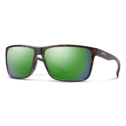 Riptide, Sunglasses + Matte Black | ChromaPop Glass Polarized Blue Mirror