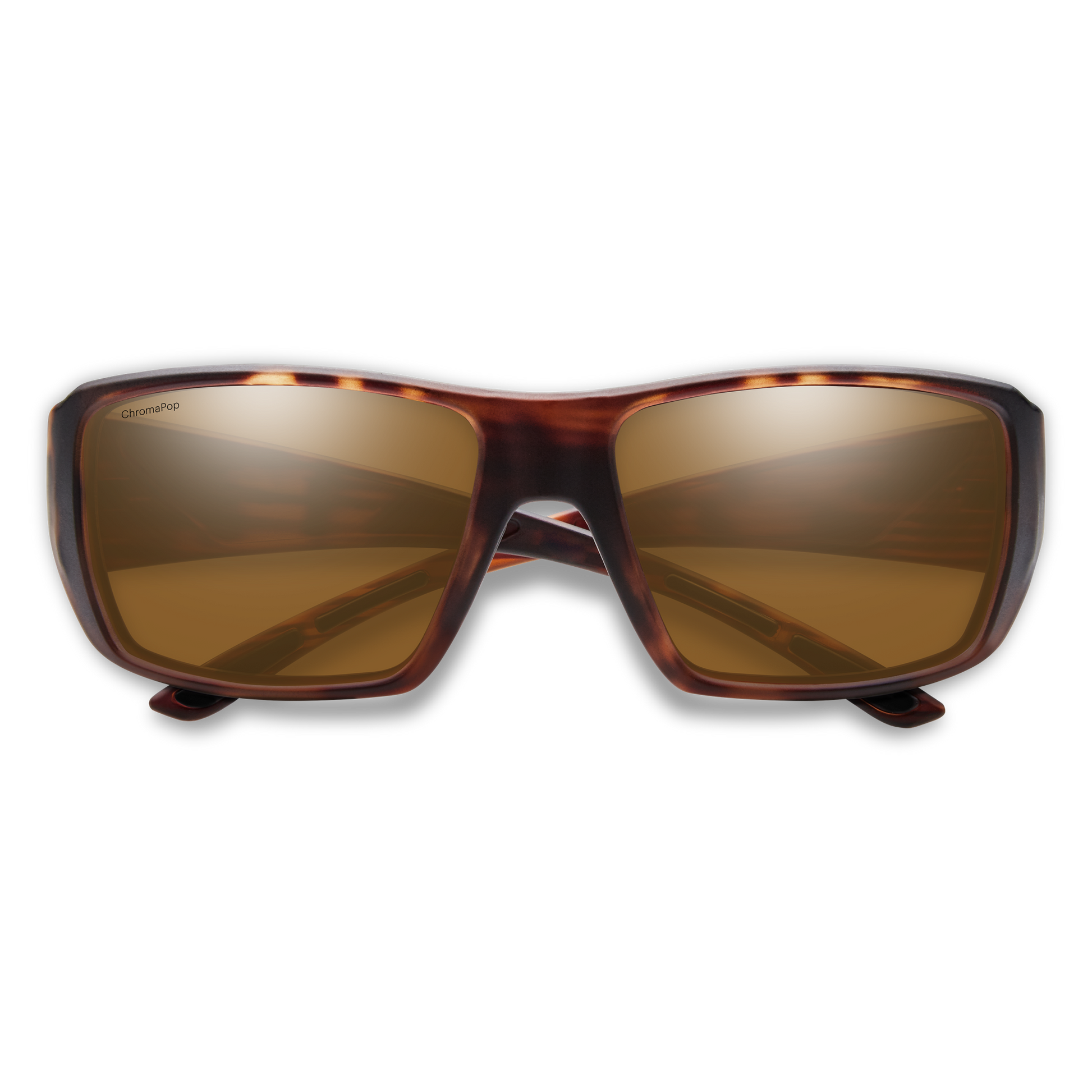Guide's Choice XL, Sunglasses + Matte Black | ChromaPop Polarized Gray Green