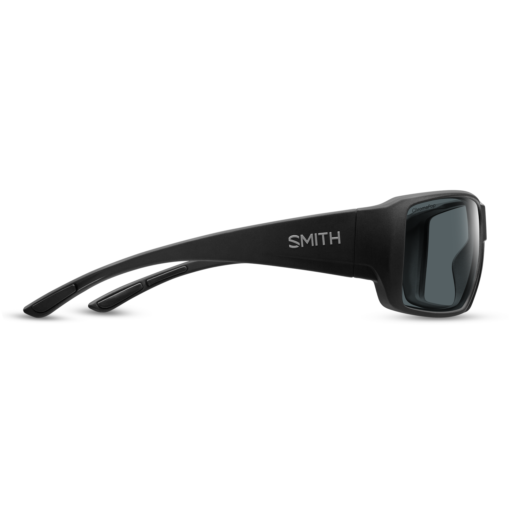 Guide's Choice XL, Sunglasses + Matte Black | ChromaPop Polarized Gray Green