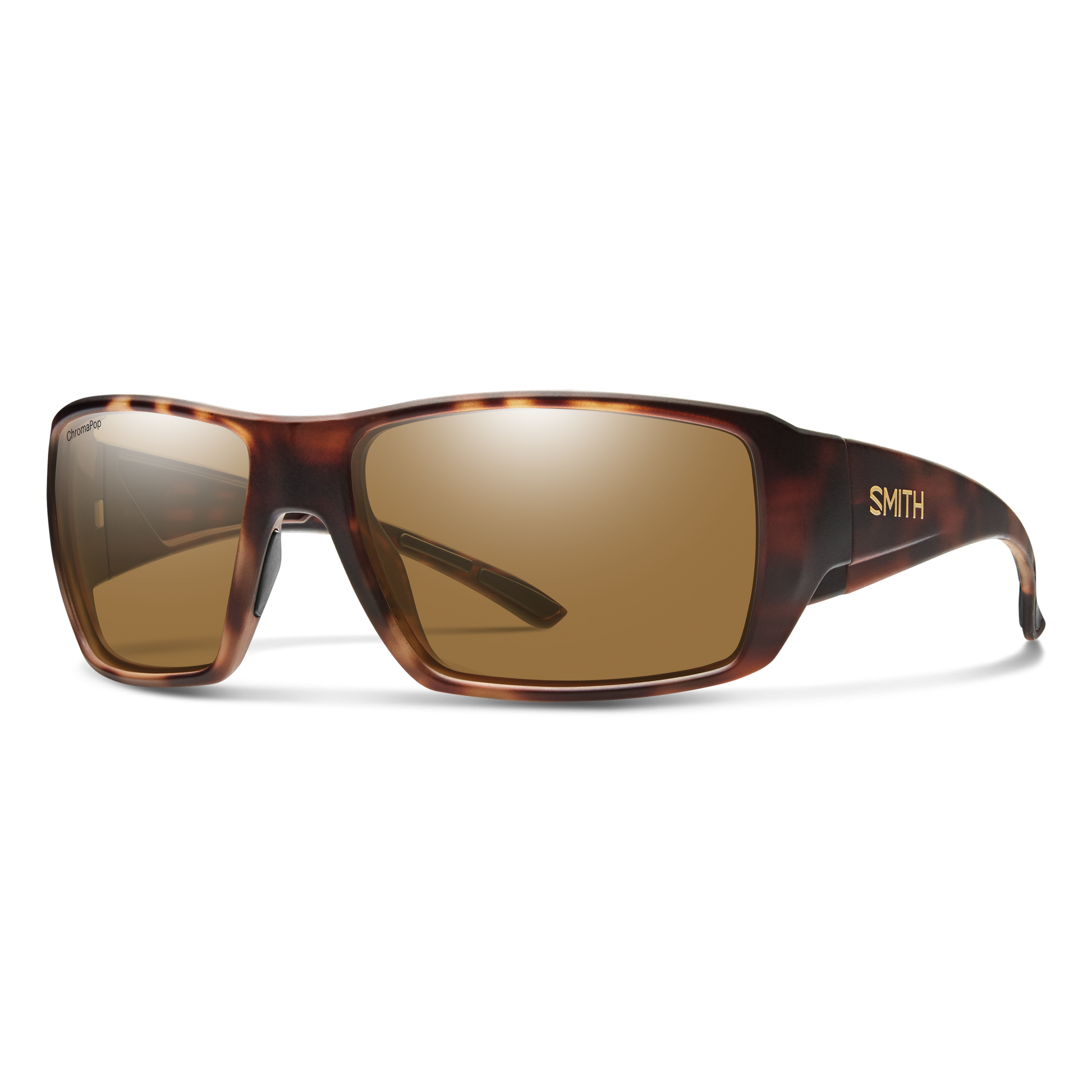 Guide's Choice XL, Sunglasses + Matte Black | ChromaPop Polarized Gray Green