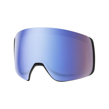 4D MAG Lentille de remplacement, miroir bleu Chromapop Sun