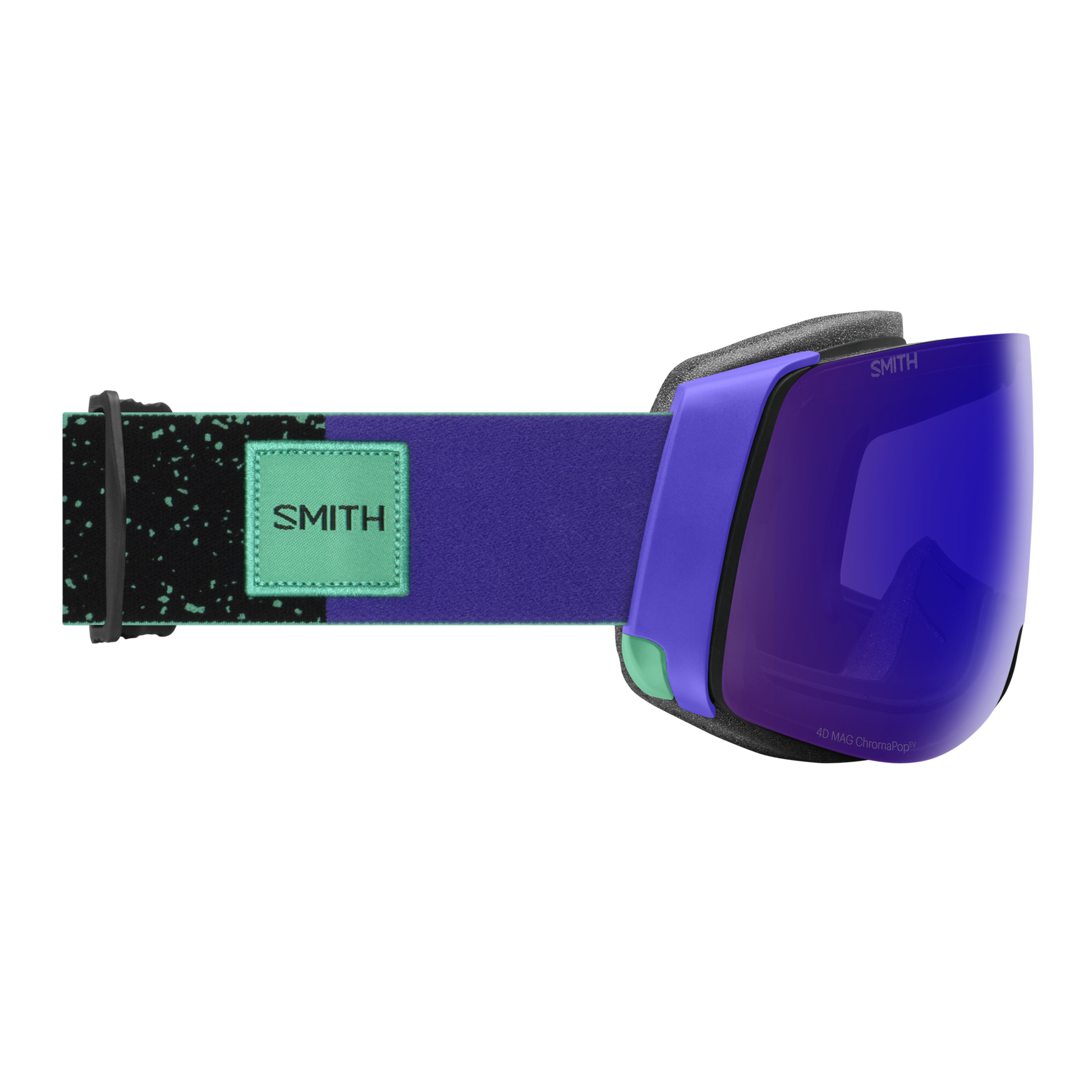 4D MAG Low Bridge Fit - Past Season, Black | ChromaPop Photochromic Red Mirror