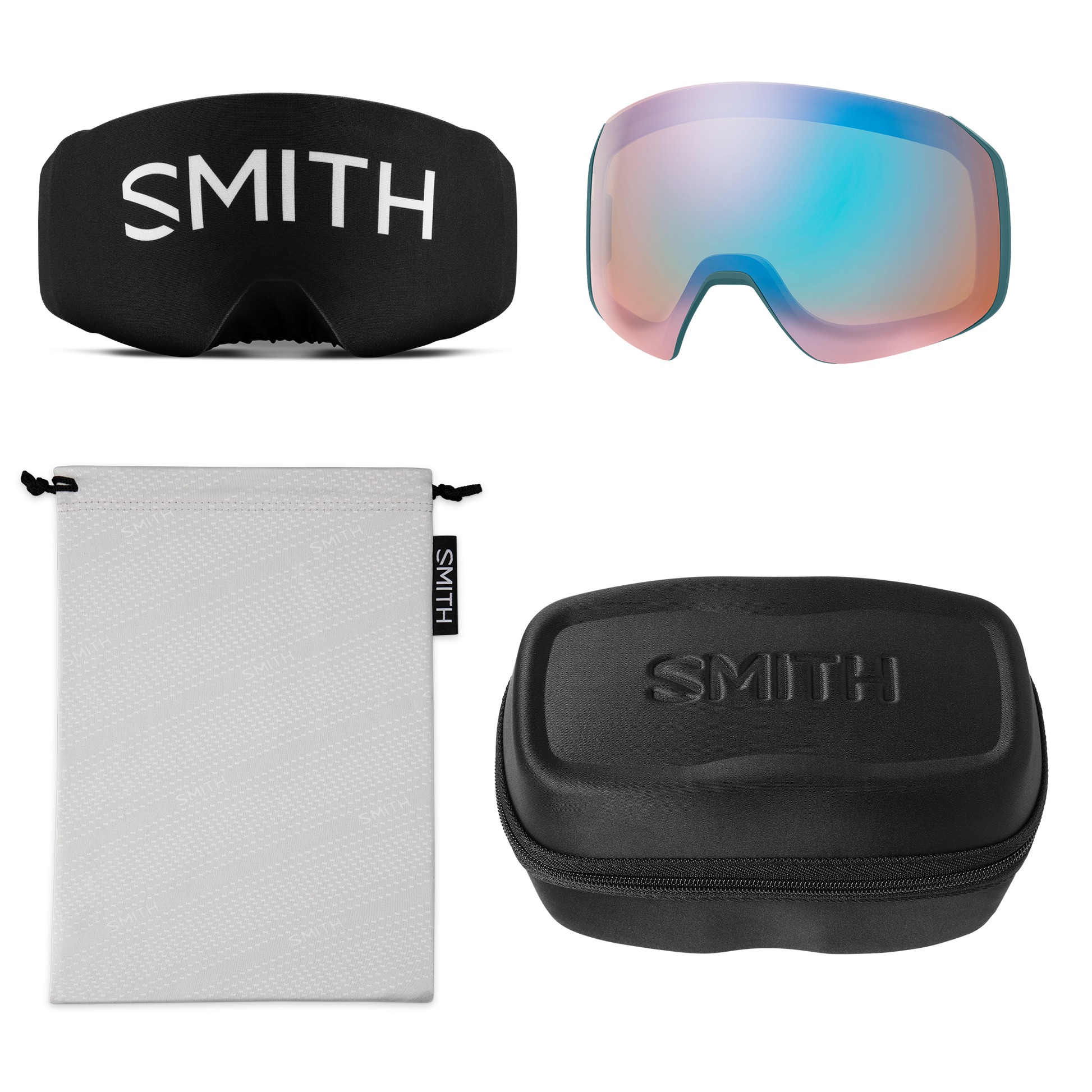 4D MAG S, Black | ChromaPop Sun Green Mirror