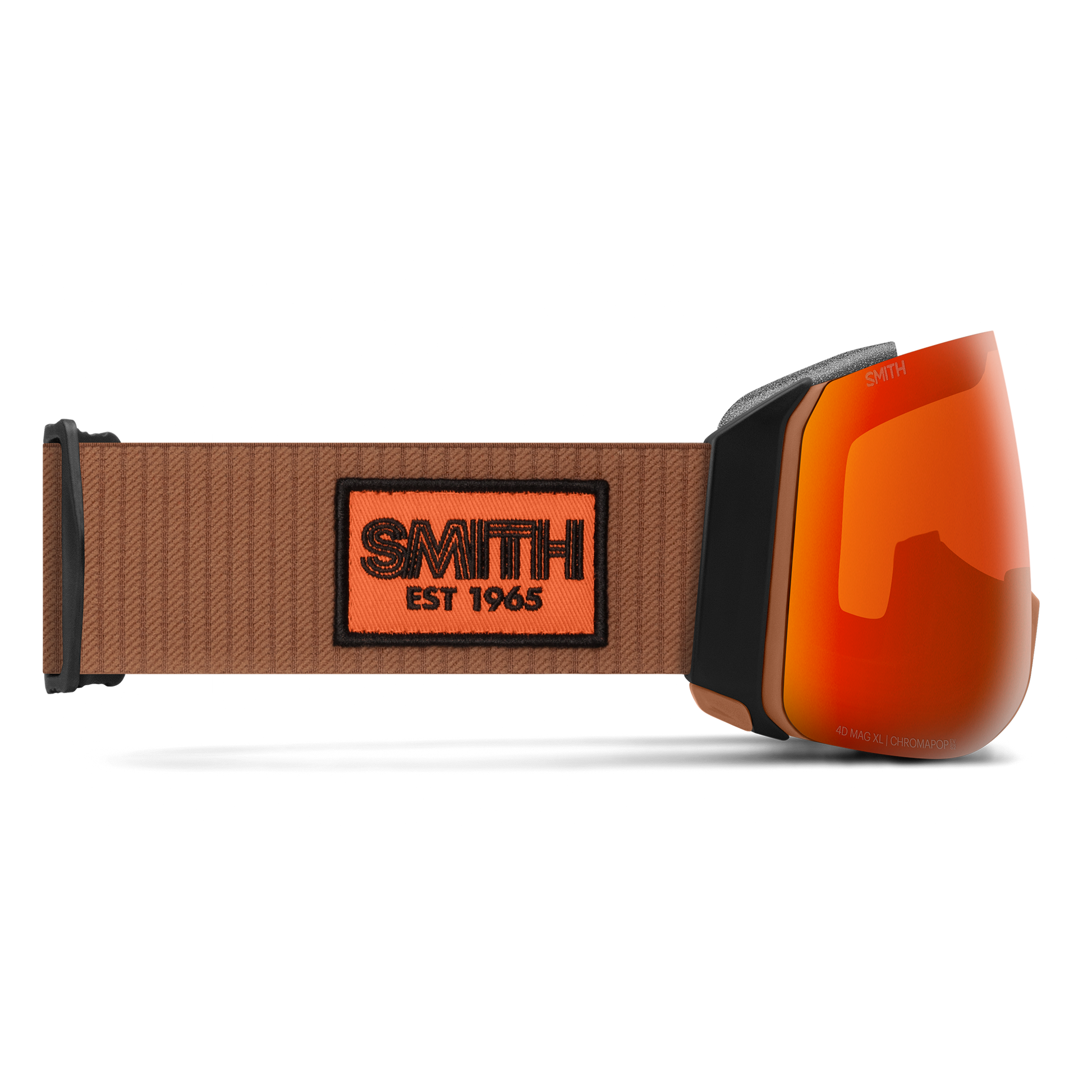 4D MAG Low Bridge Fit, Chalk | ChromaPop Black Gold Mirror