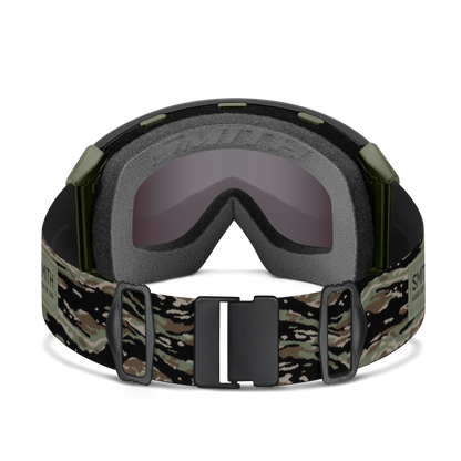 4D MAG XL, Chalk | ChromaPop™ Sun Black Gold Mirror Lens