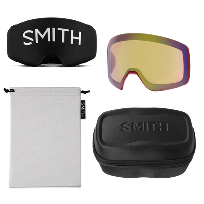 4D MAG XL, Chalk | ChromaPop™ Sun Black Gold Mirror Lens