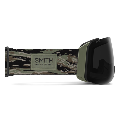4D MAG XL Low Bridge Fit, Chalk | ChromaPop Sun Black Gold Mirror