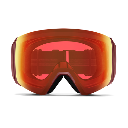 4D MAG XL Low Bridge Fit, Chalk | ChromaPop Sun Black Gold Mirror