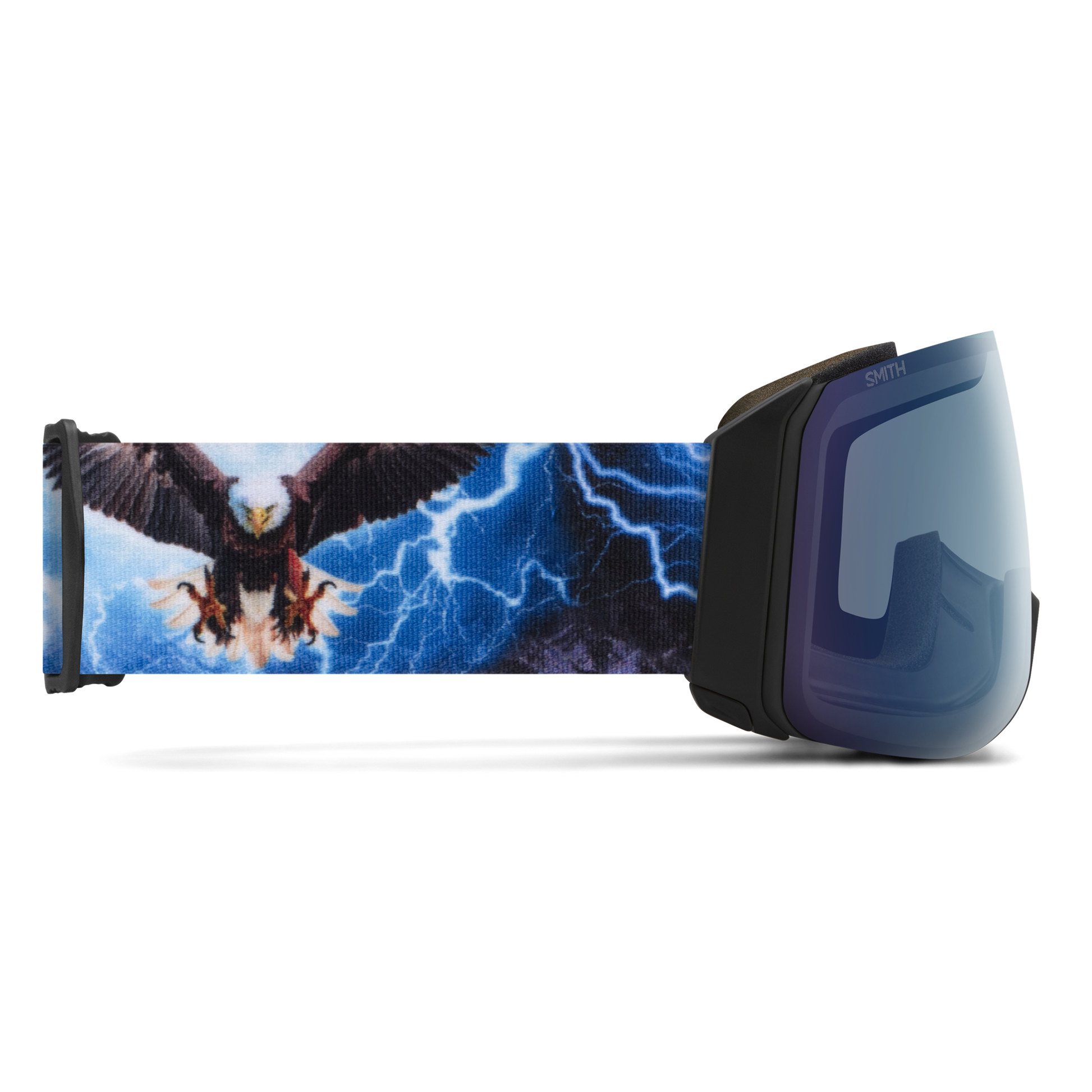 4D MAG XL Low Bridge Fit, Chalk | ChromaPop Sun Black Gold Mirror