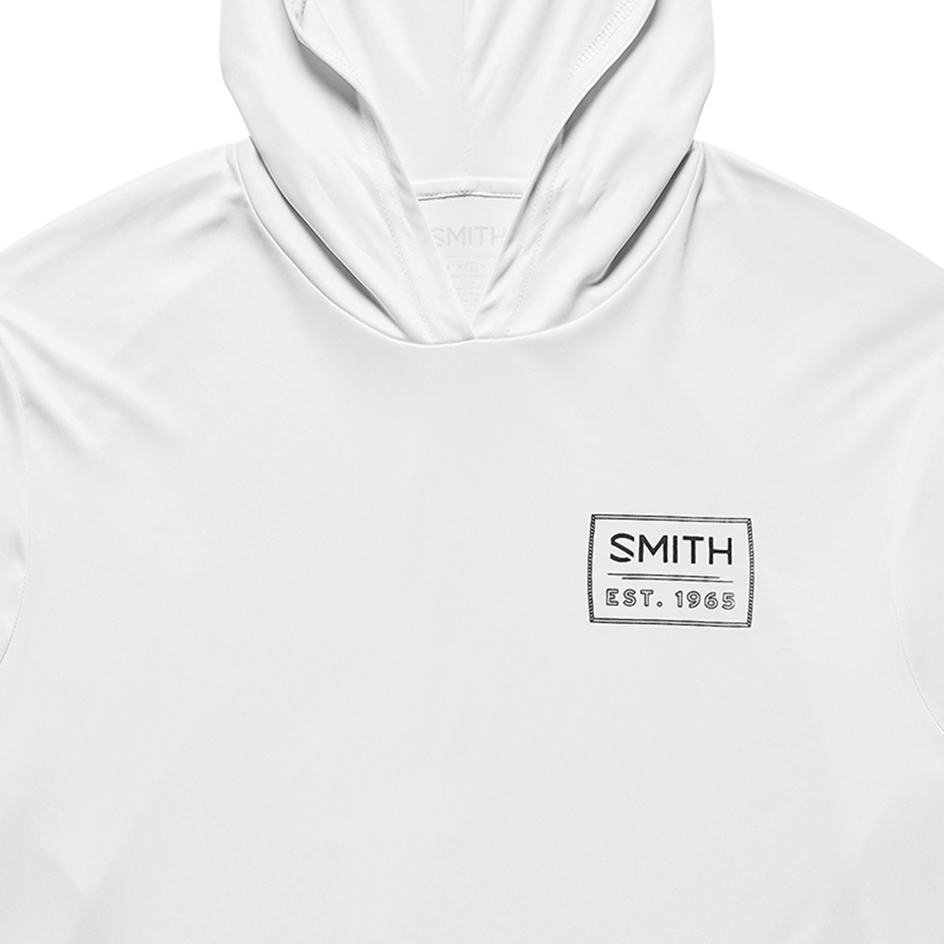 UPF Performance Hooded Tech Long Sleeve, Light Gray + S