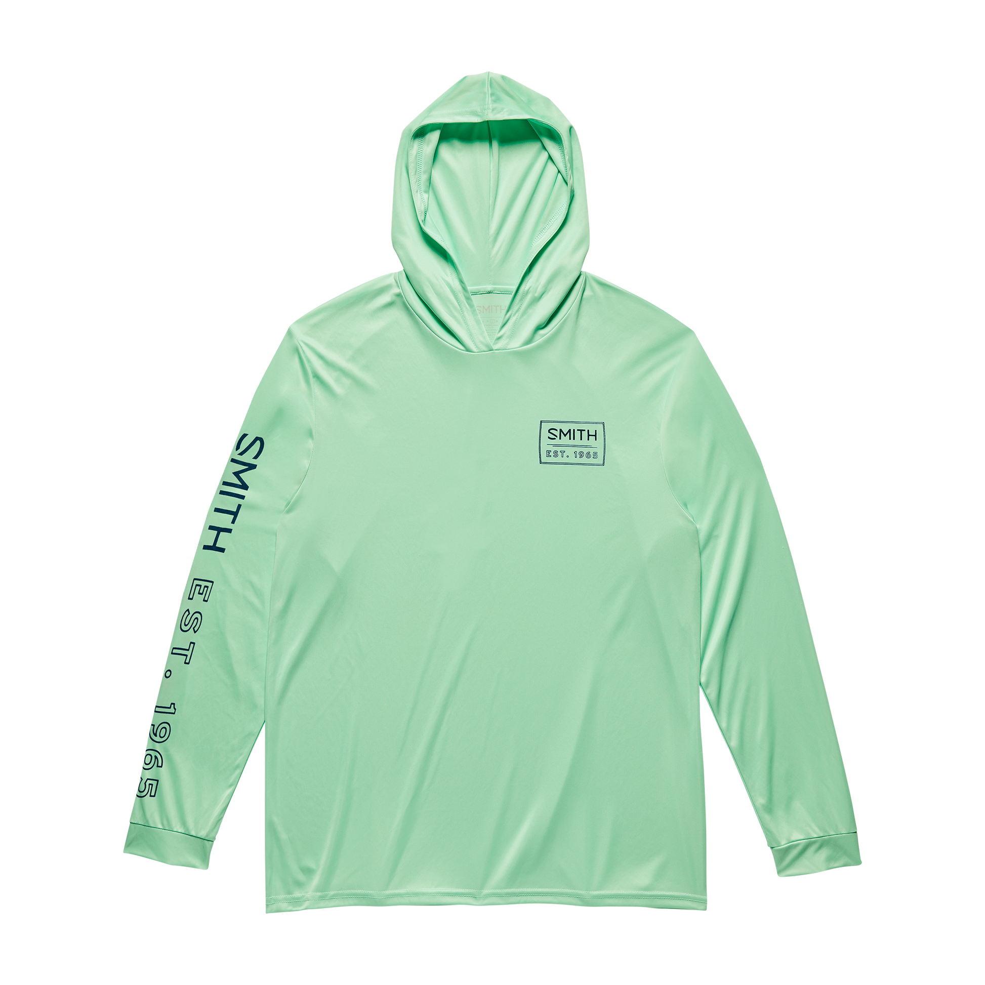 UPF Performance Hooded Tech Long Sleeve, Light Gray + S