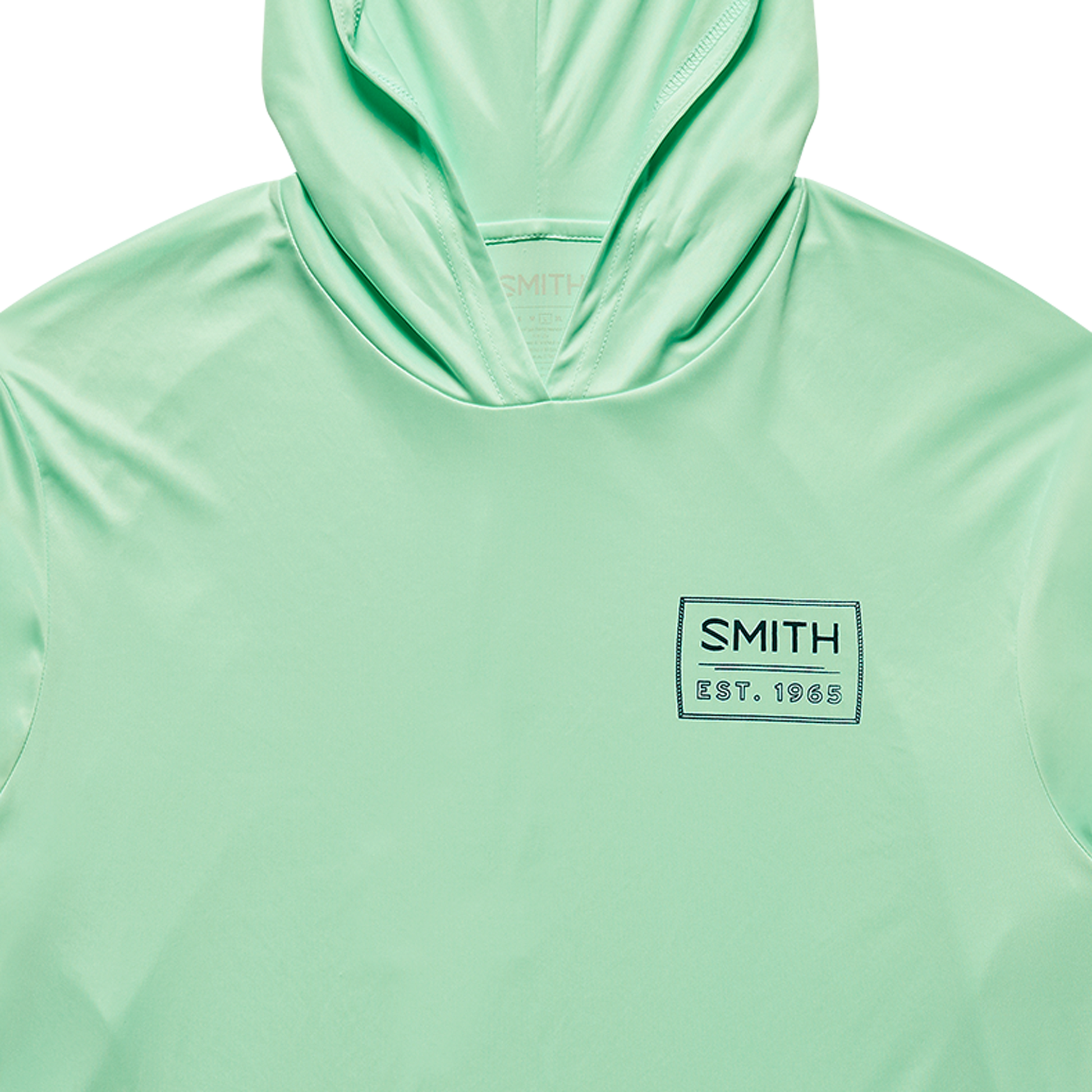 UPF Performance Hooded Tech Long Sleeve, Light Gray + S