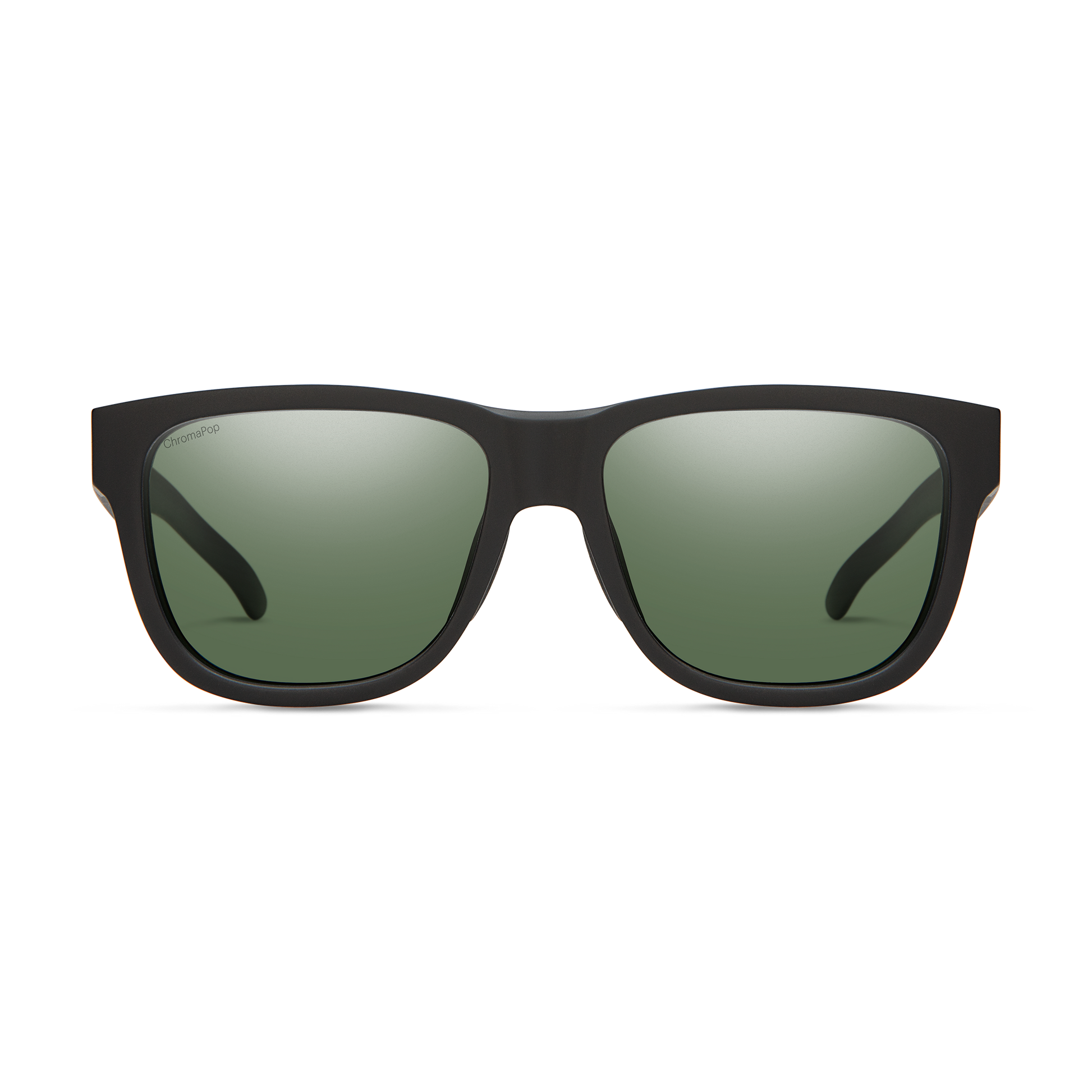 Lowdown Slim 2 - Past Season, Matte Black | ChromaPop Polarized Gray Green