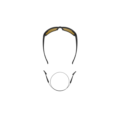 Integrated Leash, Black