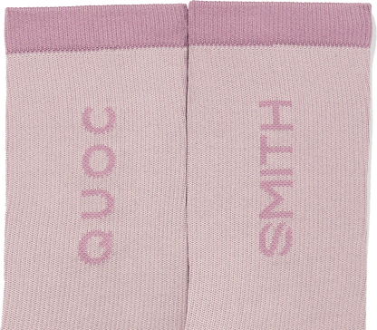 SMITH x QUOC Performance Gravel Socks, Jade Violet + S