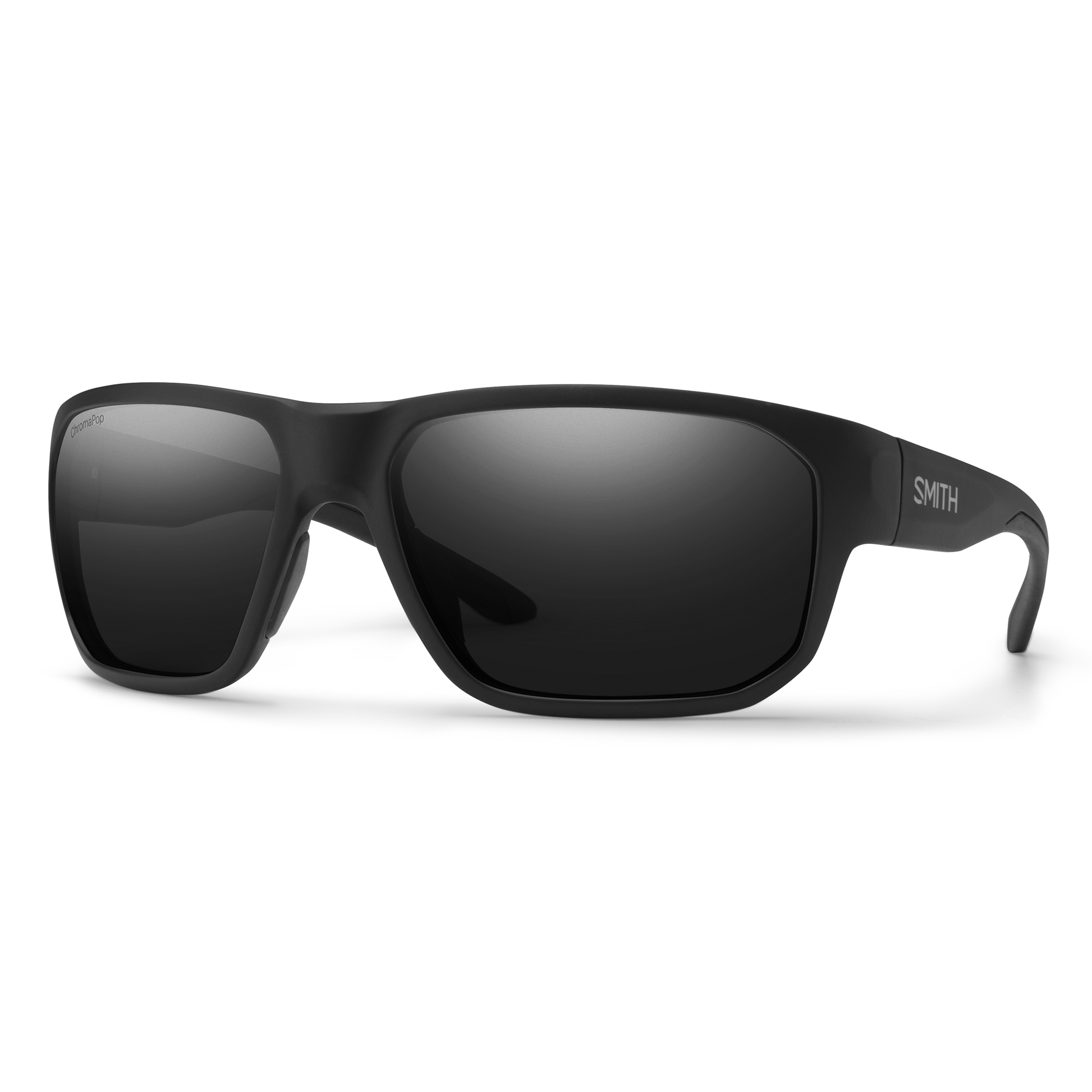 Arvo, Sunglasses + Matte Black | ChromaPop Polarized Blue Mirror