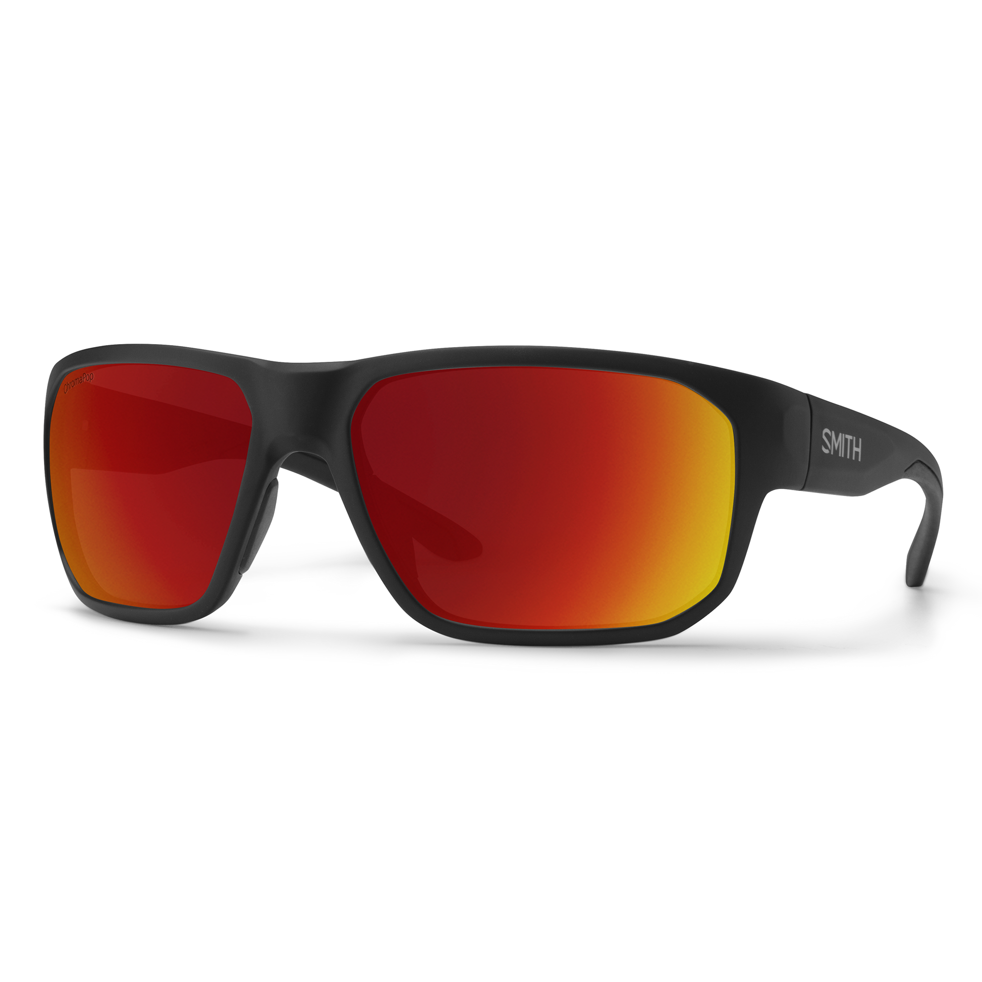 Arvo - Past Season, Matte Black | ChromaPop Polarized Red Mirror