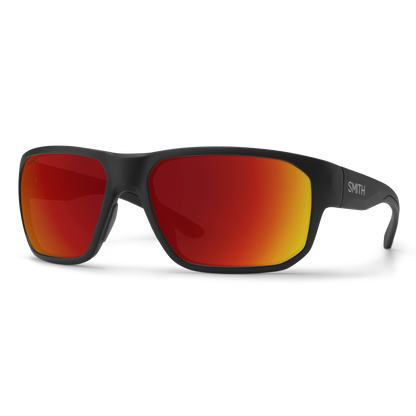 Arvo - Past Season, Matte Black | ChromaPop Polarized Red Mirror