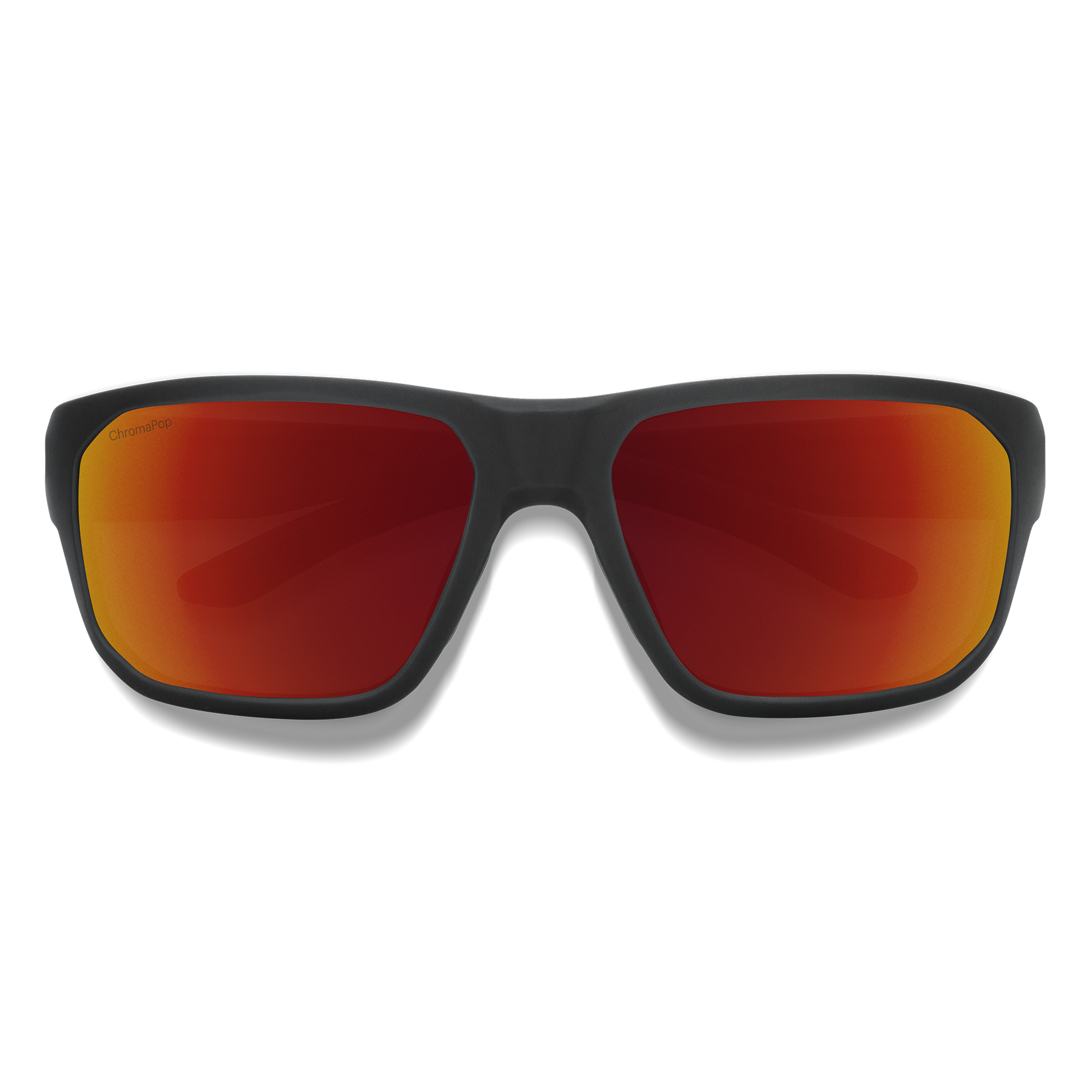 Arvo - Past Season, Matte Black | ChromaPop Polarized Red Mirror