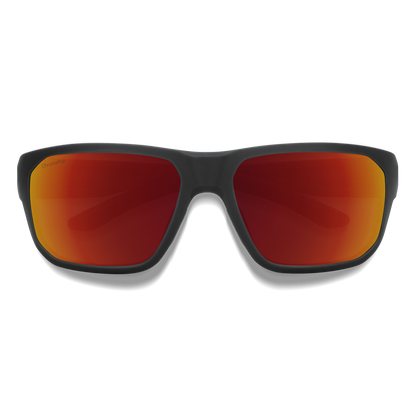 Arvo - Past Season, Matte Black | ChromaPop Polarized Red Mirror
