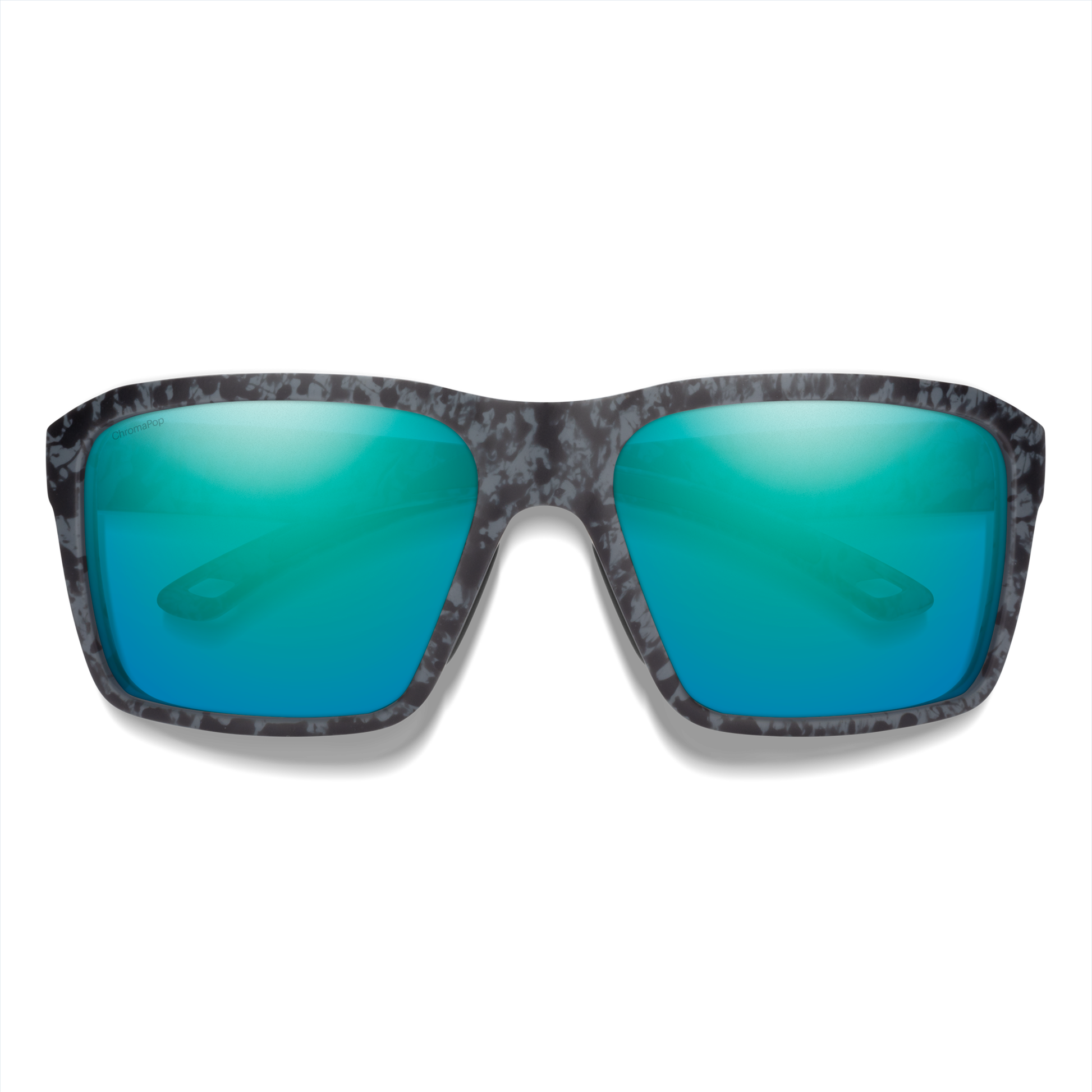 Backcast, Sunglasses + Matte Black | ChromaPop Glass Polarized Blue Mirror