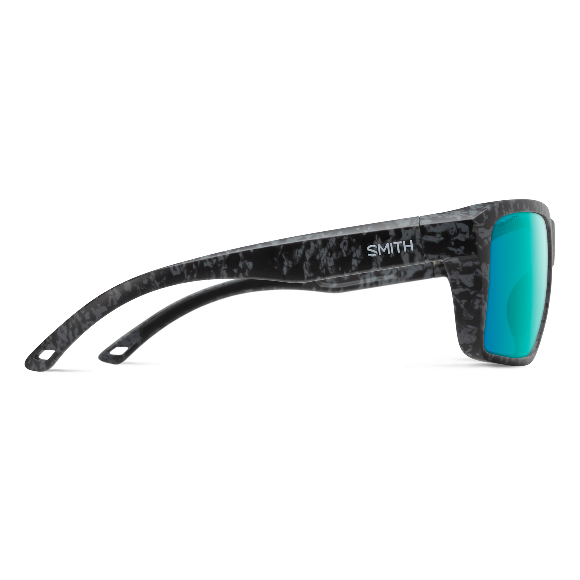 Backcast, Sunglasses + Matte Black | ChromaPop Glass Polarized Blue Mirror
