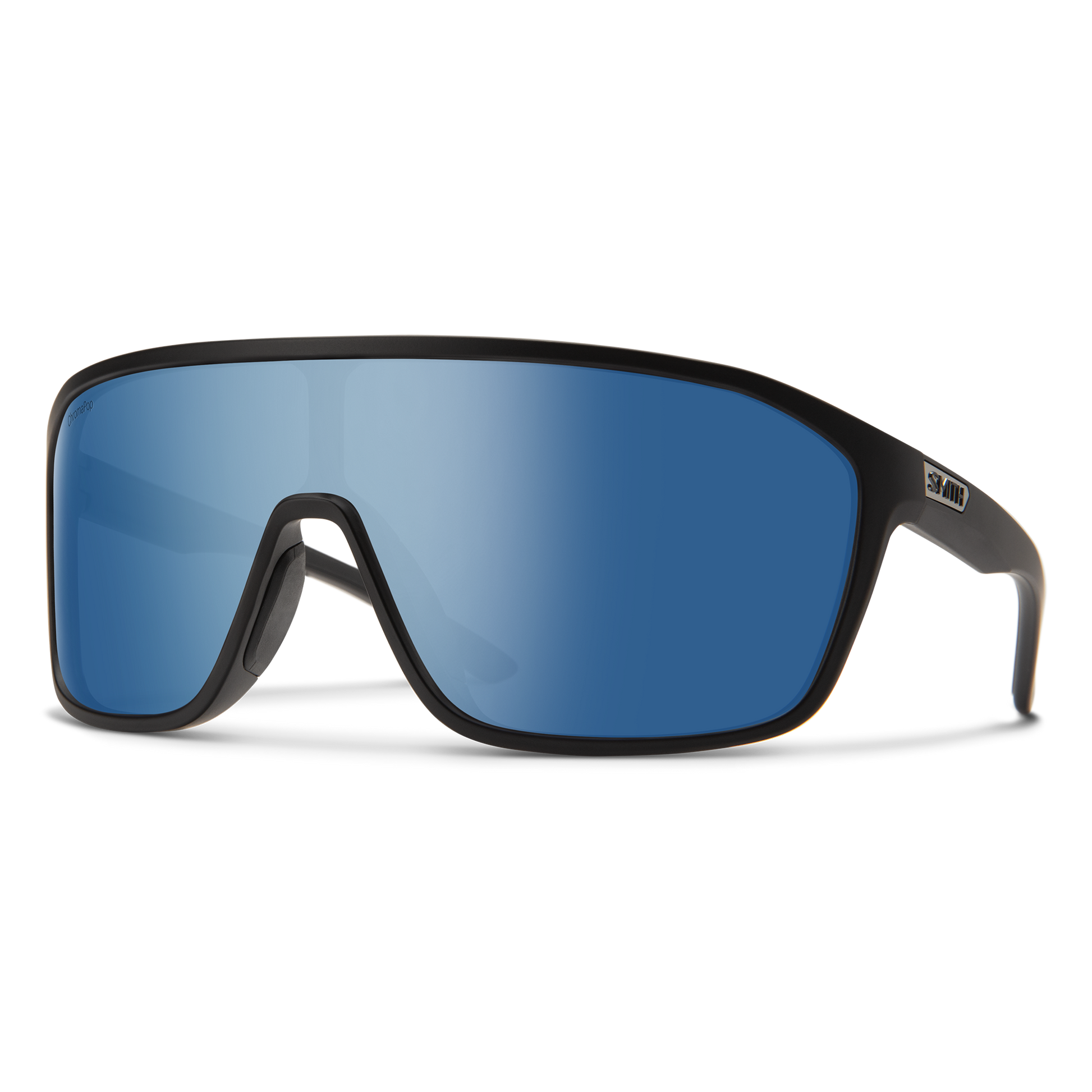Boomtown, Matte Black | ChromaPop Polarized Green Mirror