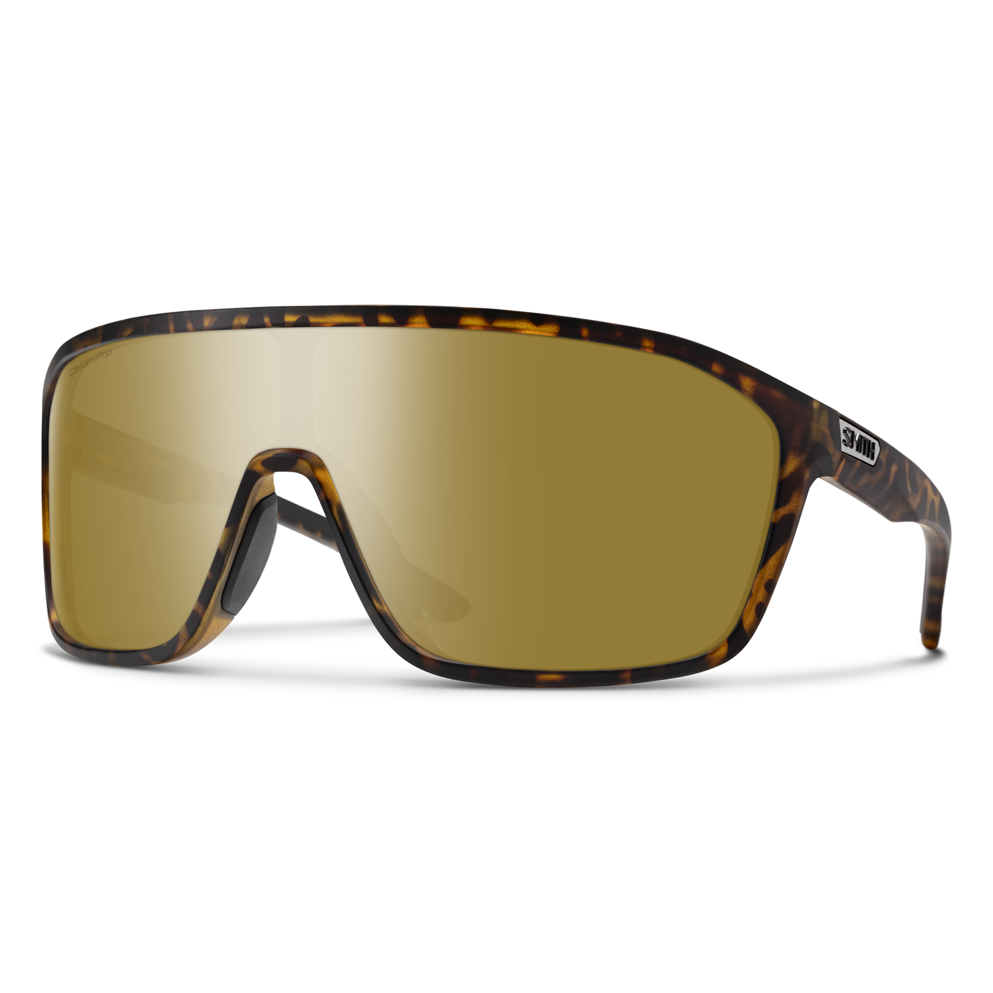 Boomtown, Matte Black | ChromaPop Polarized Green Mirror