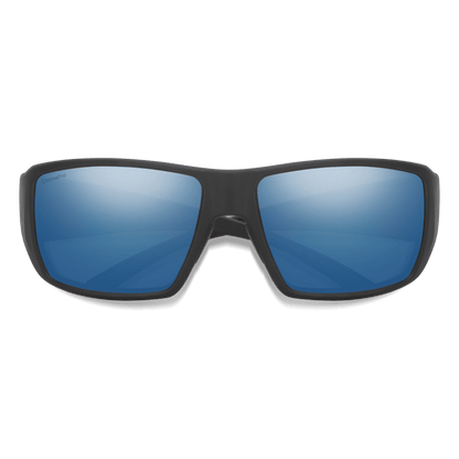 Guide's Choice, Sunglasses + Matte Black  | ChromaPop Glass Polarized Green Mirror