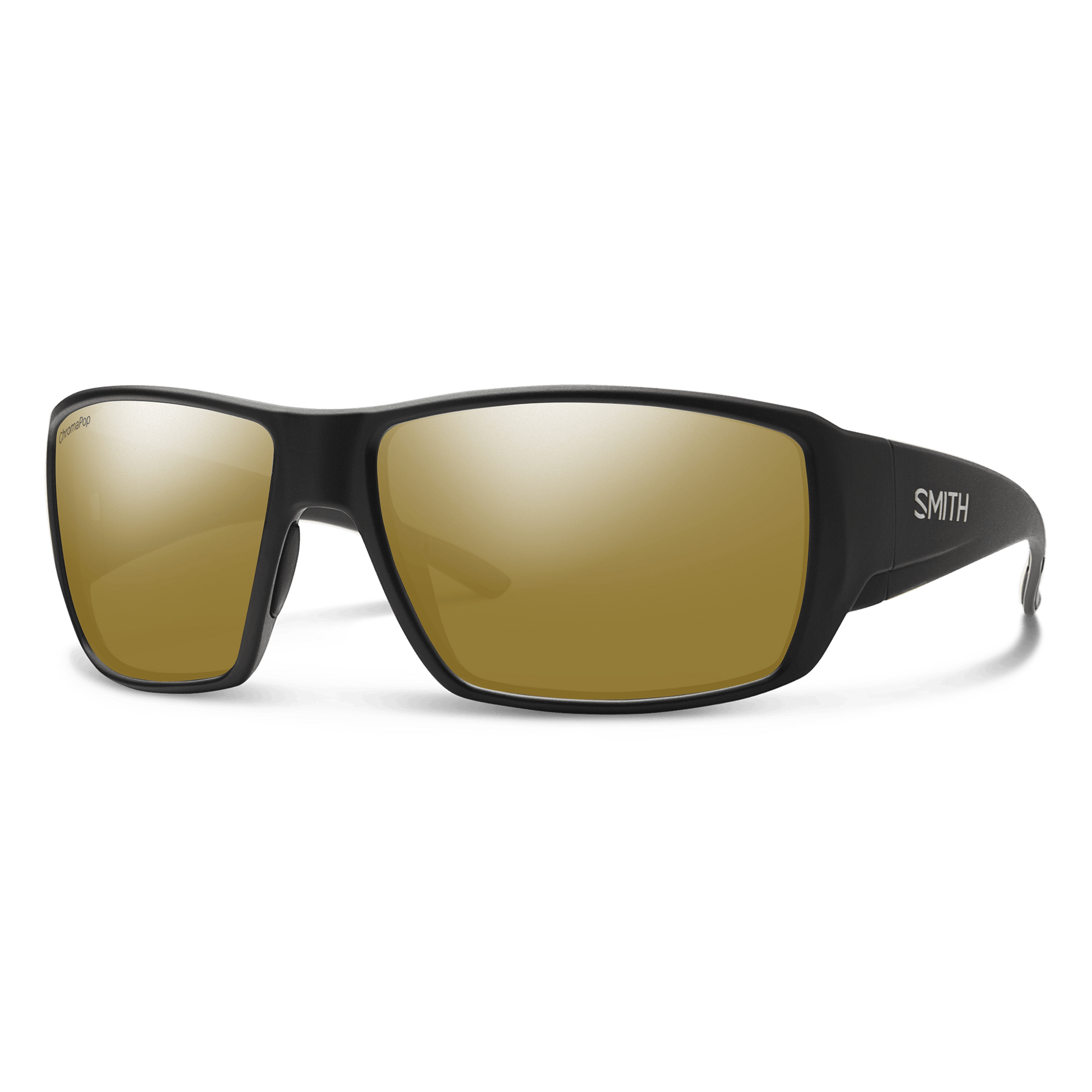 Guide's Choice, Sunglasses + Matte Black  | ChromaPop Glass Polarized Green Mirror