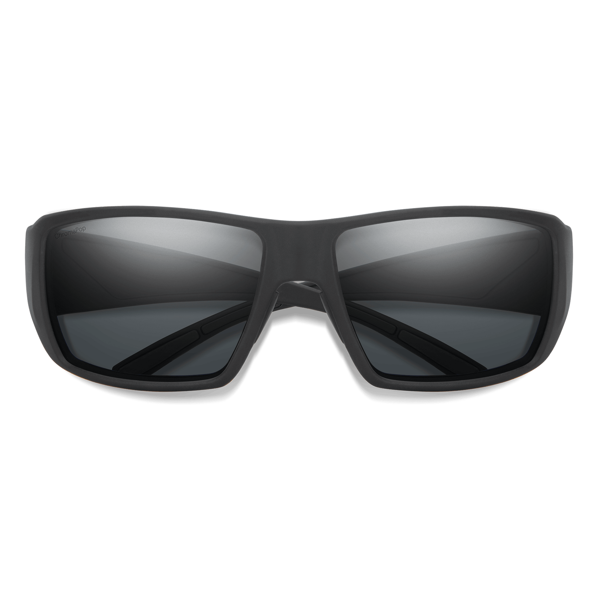 Guide's Choice, Sunglasses + Matte Black  | ChromaPop Glass Polarized Green Mirror