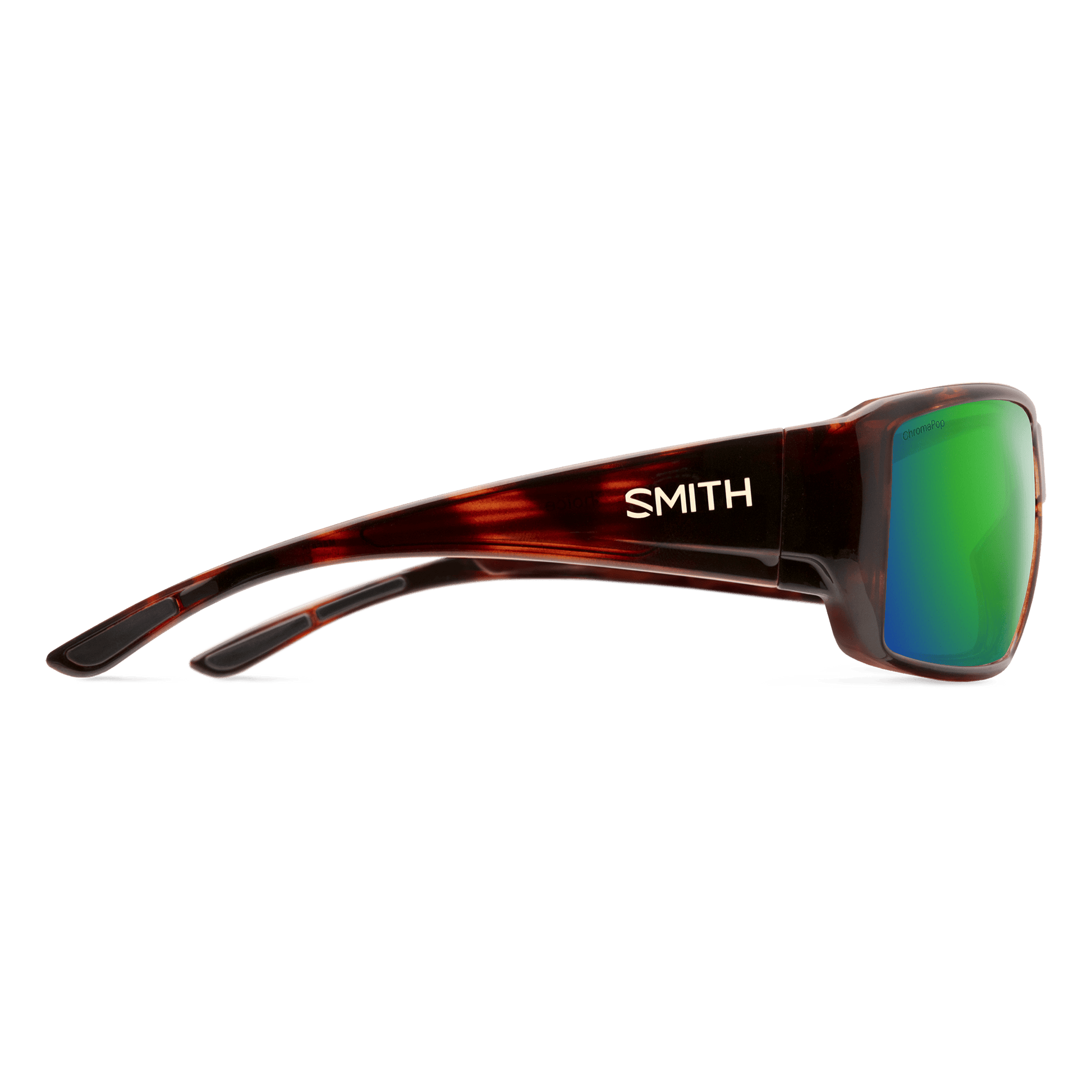 Guide's Choice, Sunglasses + Matte Black  | ChromaPop Glass Polarized Green Mirror