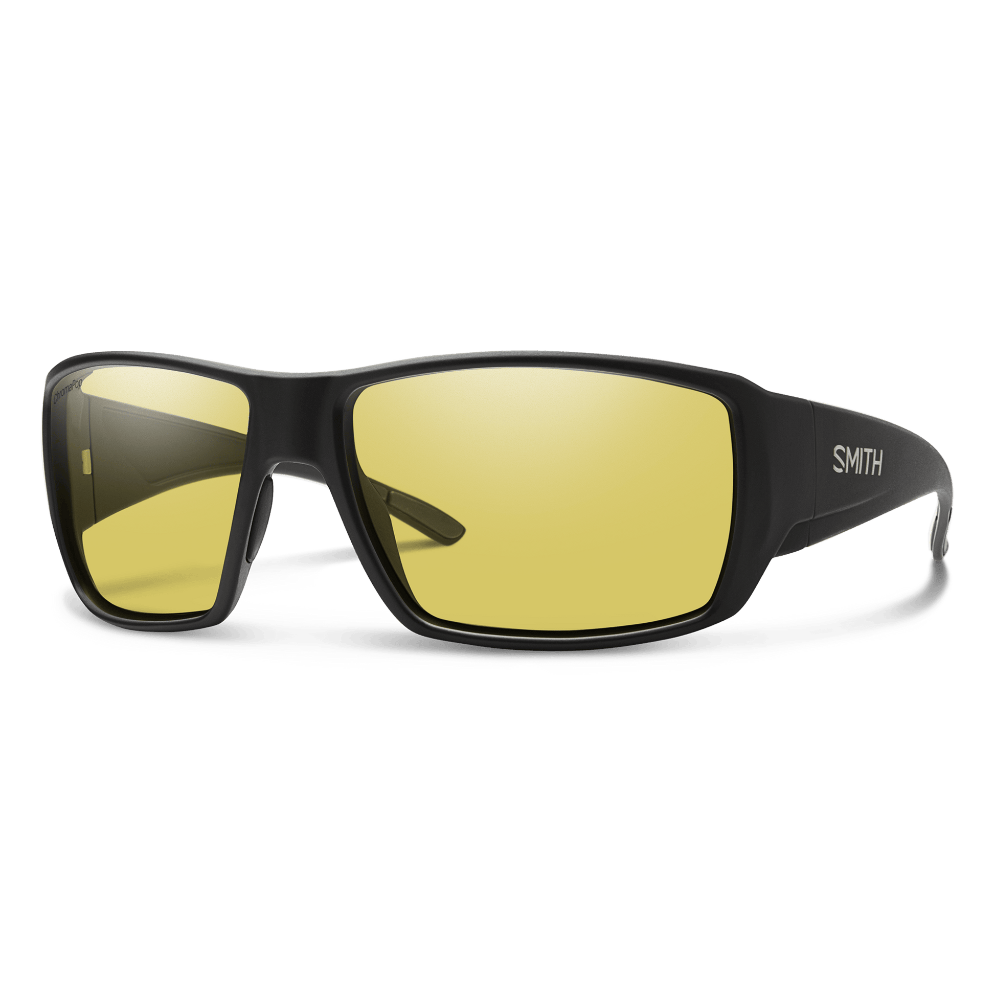 Guide's Choice, Sunglasses + Matte Black  | ChromaPop Glass Polarized Green Mirror