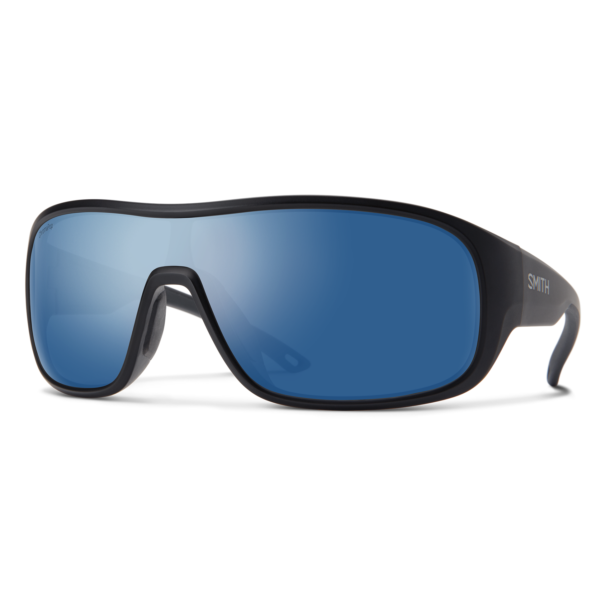 Spinner - Past Season, Matte Black | ChromaPop Polarized Blue Mirror