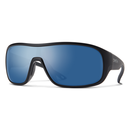 Spinner - Past Season, Matte Black | ChromaPop Polarized Blue Mirror