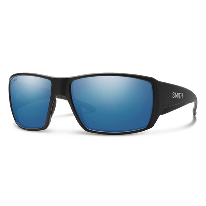 Guide's Choice, Sunglasses + Matte Black  | ChromaPop Glass Polarized Green Mirror