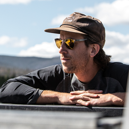 Eastbank Metal - Past Season, Brushed Gunmetal | ChromaPop Polarized Bronze Mirror