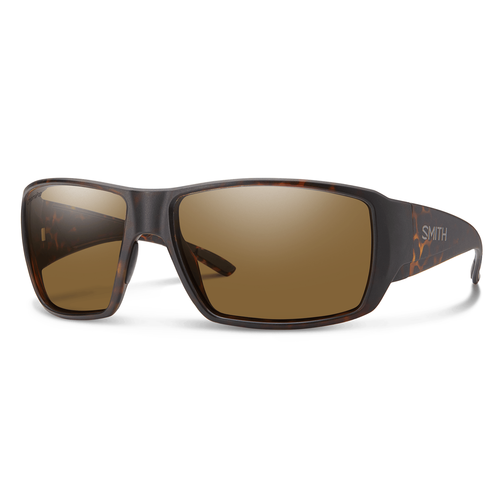 Guide's Choice, Sunglasses + Matte Black  | ChromaPop Glass Polarized Green Mirror