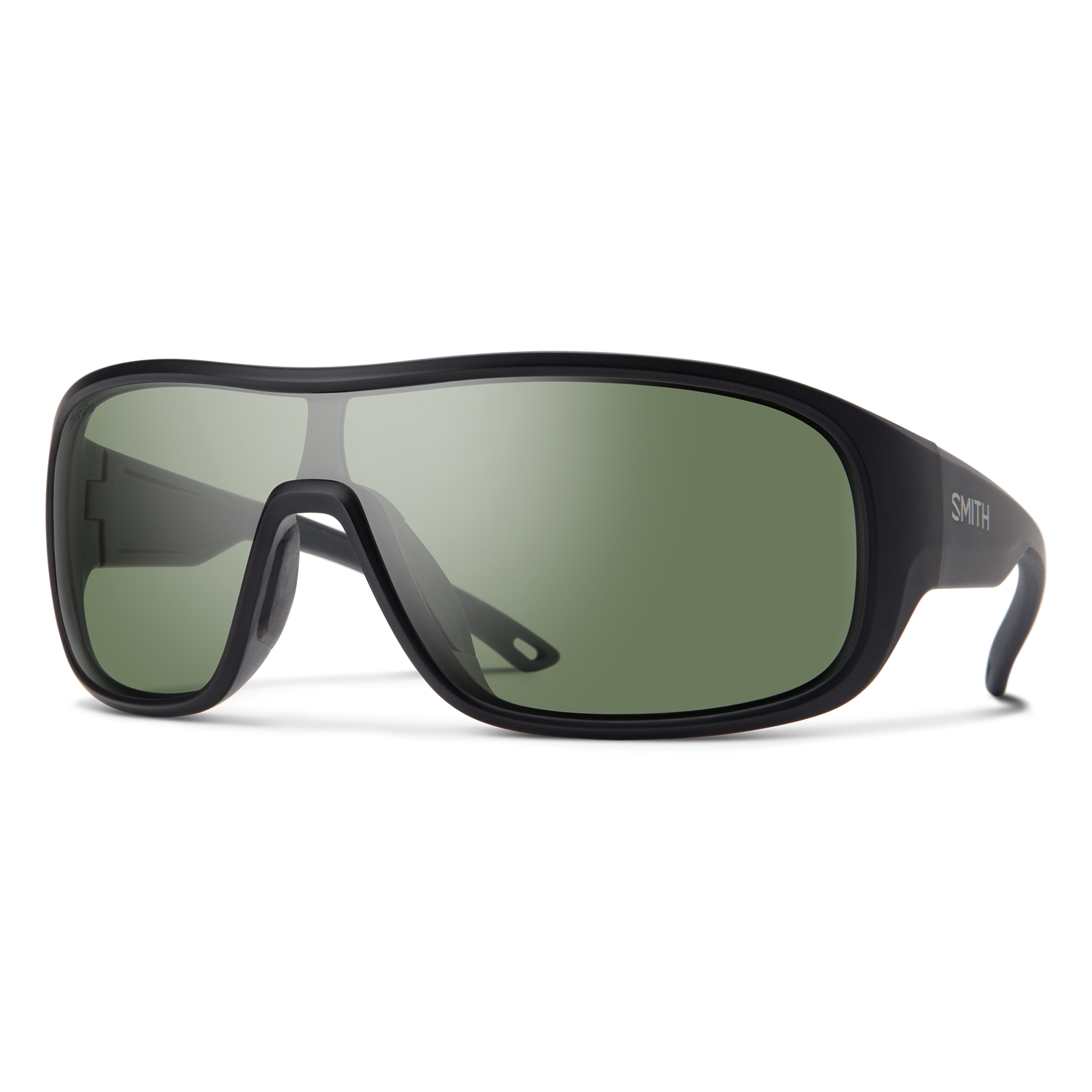 Spinner - Past Season, Matte Black | ChromaPop Polarized Blue Mirror