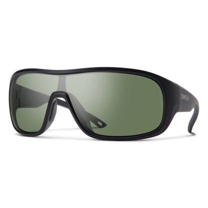 Spinner - Past Season, Matte Black | ChromaPop Polarized Blue Mirror