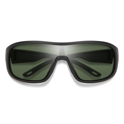 Spinner - Past Season, Matte Black | ChromaPop Polarized Blue Mirror