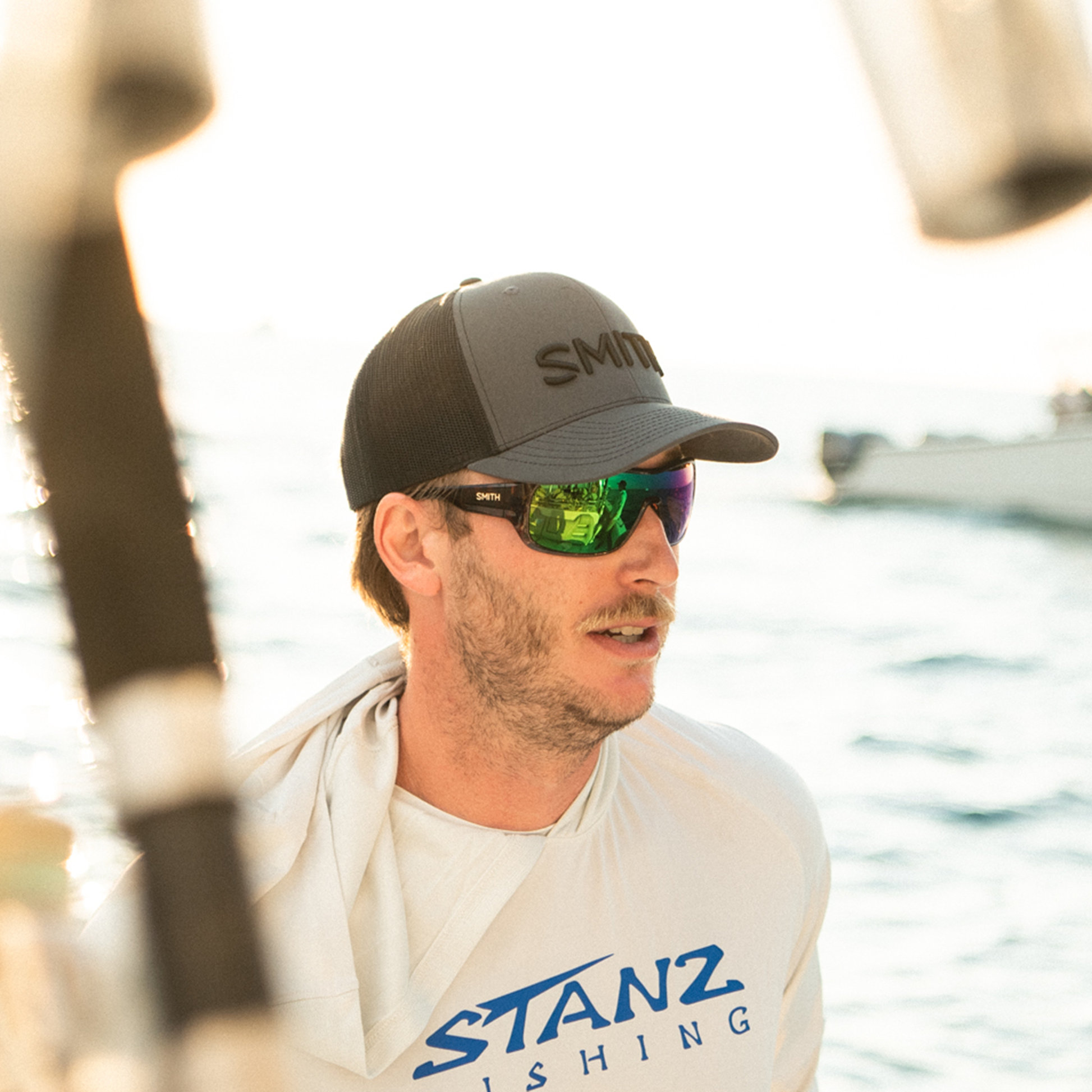 Spinner - Past Season, Matte Black | ChromaPop Polarized Blue Mirror
