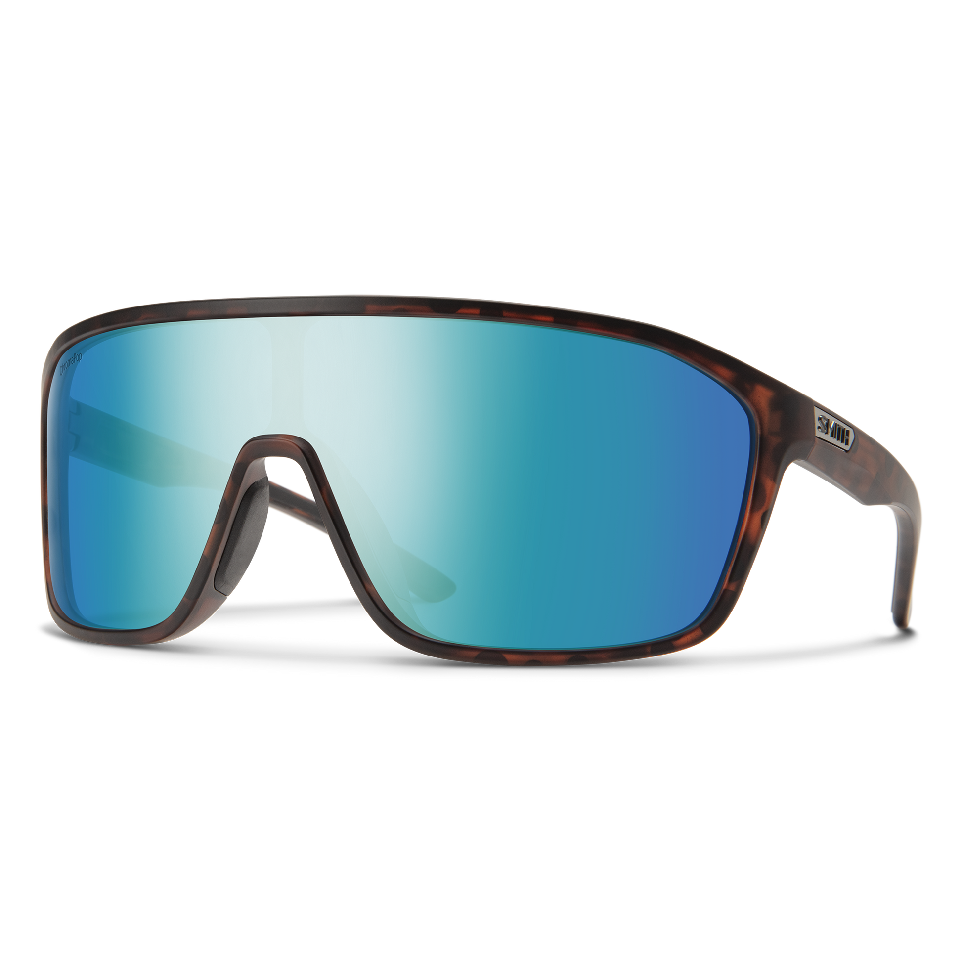 Boomtown, Matte Black | ChromaPop Polarized Green Mirror