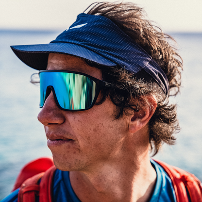 Boomtown, Matte Black | ChromaPop Polarized Green Mirror