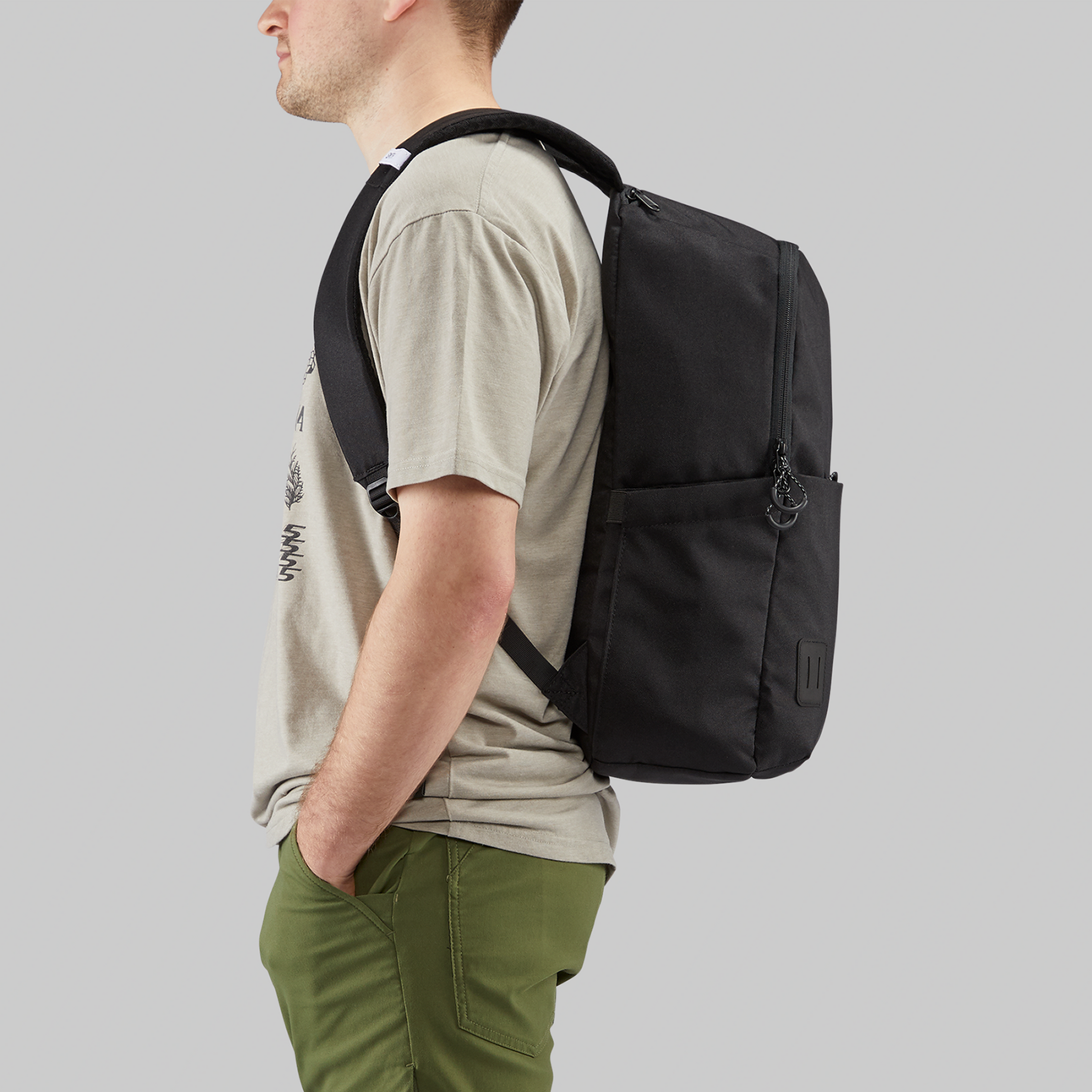 Daypack 20L Backpack, Black + 20L